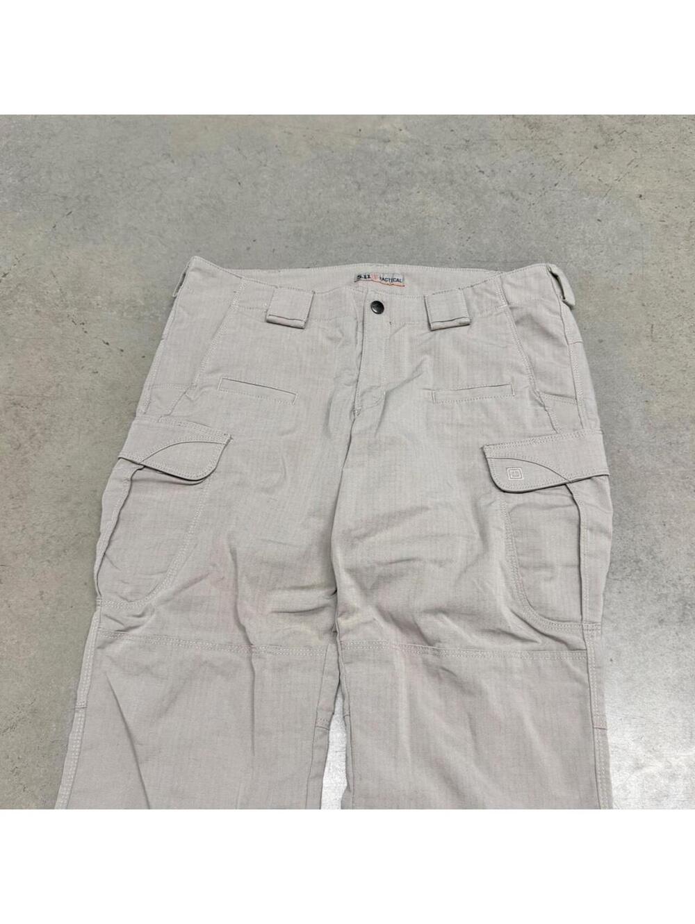 5.11 Tactical Stryke Pants Women's 14 Regular Beige TDU Ripstop Cargo Utility - Picture 4 of 7